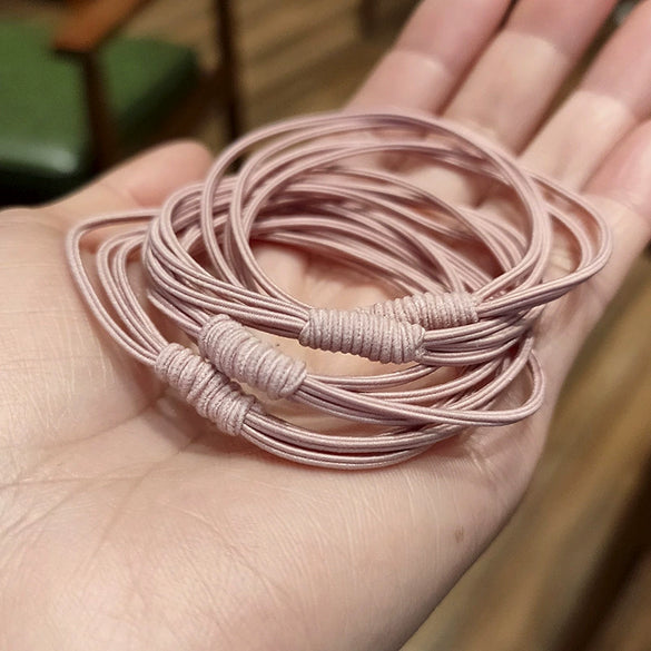High Elastic Rubber Band Hair Band Handmade Headwear For Women