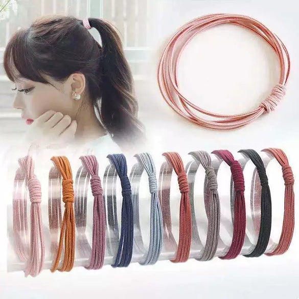 High Elastic Rubber Band Hair Band Handmade Headwear For Women