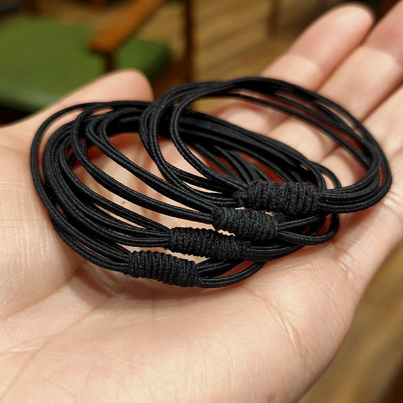 High Elastic Rubber Band Hair Band Handmade Headwear For Women