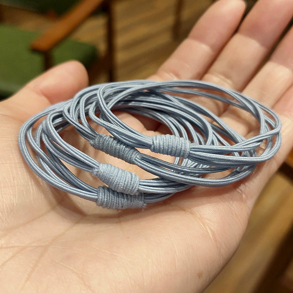 High Elastic Rubber Band Hair Band Handmade Headwear For Women