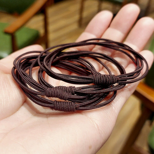 High Elastic Rubber Band Hair Band Handmade Headwear For Women
