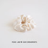 High End Handmade Satin Cloth Oversized Scrunchie Simple Elegant Hair Tie Headwear For Women