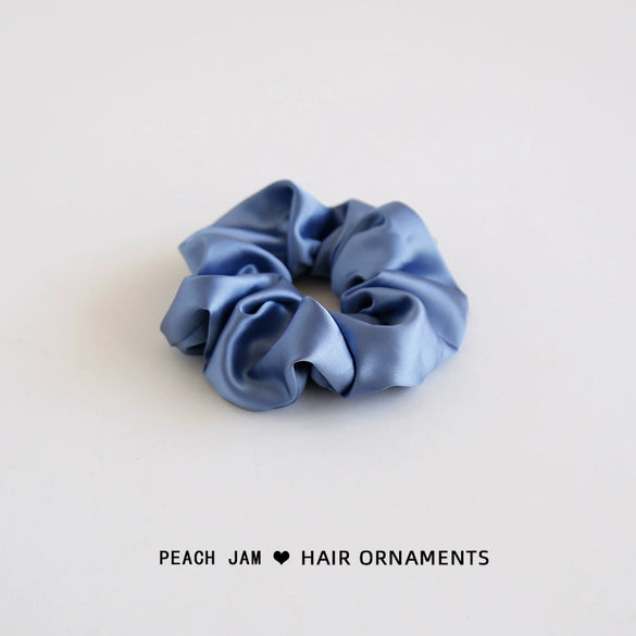 High End Handmade Satin Cloth Oversized Scrunchie Simple Elegant Hair Tie Headwear For Women