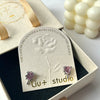 High End Jewelry Display Cardboard Packaging With Hot Stamping Logo And Stereo Rose Tissue Paper Printing