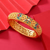 High Grade Double Layer Beijing Enamel Cloisonne Craft Electroplated Bracelet Accessories