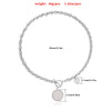 High Grade Stitching Imitation Fritillaria Pendant Necklace For Women Alloy Material Geometric Pattern Electroplating Treatment Twist Chain