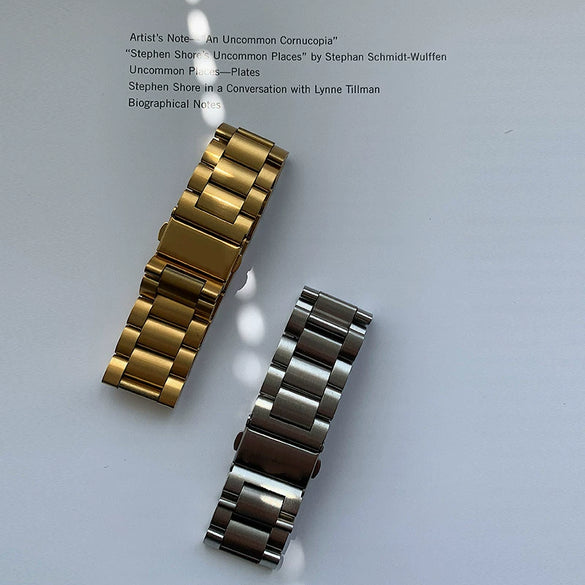 High Grade Titanium Steel Geometric Watch Chain Bracelet With Textured Personality Style For Unisex Daily Wear Accessories