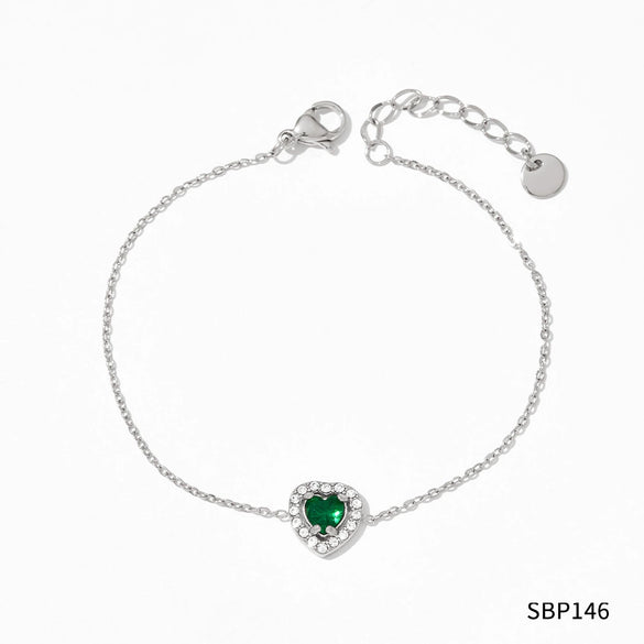 High Grade Women's Love Stainless Steel Bracelet With Geometric Pattern And Electroplating Treatment Light Luxury Niche Exquisite Zircon Jewelry For Girlfriend