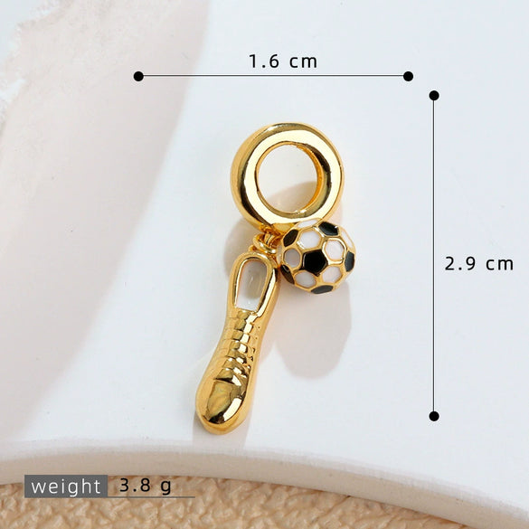 High Heels Multiaccessory Pendant Copper Geometric Electroplating Design