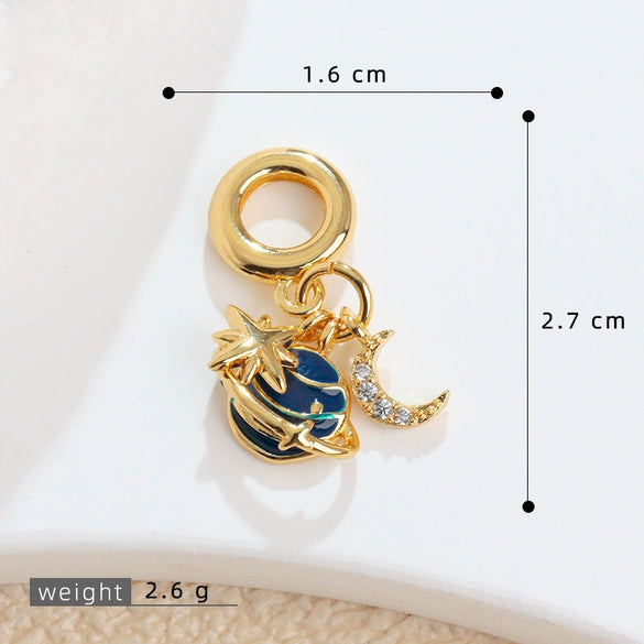 High Heels Multiaccessory Pendant Copper Geometric Electroplating Design
