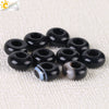 High Quality Natural Stone Large Hole Round Loose Beads Cut Stone Beads For Jewelry Making Necklaces And Bracelets Wholesale