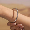High Quality Plain Ring Bracelet Electroplated 18K Gold Stainless Steel Fashion Geometric Luxury Accessories