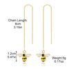 Highend Alloy Geometric Earrings For Women With Long Tassel And Butterfly Love Bird Design