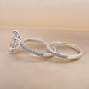 Highend Geometric Inlaid Copper Ring For Women