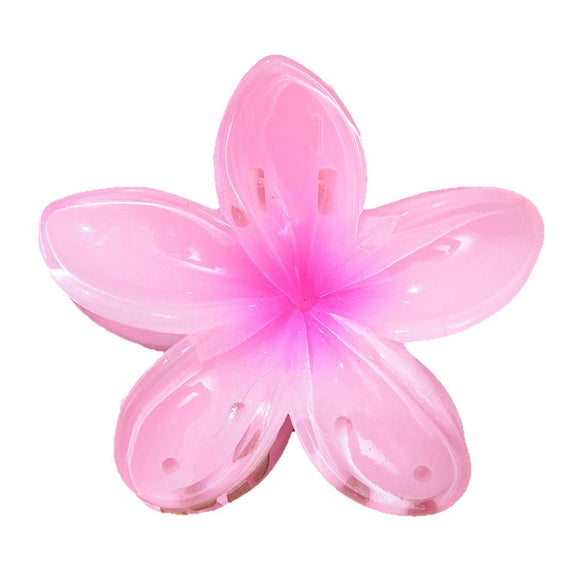 Highend Handmade Women's Plumeria Shark Hair Clips