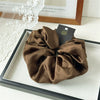 Highend Satin Handmade Hair Tie Scrunchie With High Elasticity
