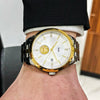 Highend Stainless Steel Case And Band Fully Automatic Mechanical Luminous Calendar Watch For Men With Spiral Crown And Sapphire Crystal Glass Mirror 50M Waterproof