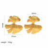 Highgrade Butterfly Pearl Earrings Titanium Steel With The Crown Pattern Electroplated