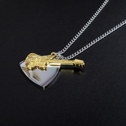 Hip-Hop Color Block 304 Stainless Steel Plating 18K Gold Plated Women'S Pendant Necklace