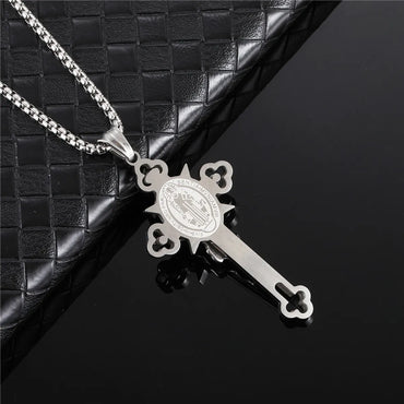 Hip-Hop Cross 304 Stainless Steel Plating Men'S