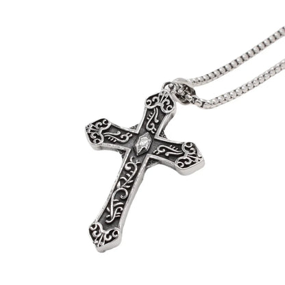 Hip-Hop Cross Titanium Steel Men'S