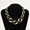 Hip-Hop Exaggerated Geometric CCB Arylic Wholesale Necklace