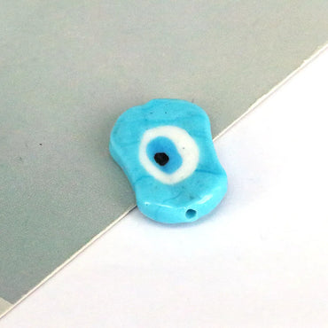 1 Piece 18 * 25mm Glass Eye Beads