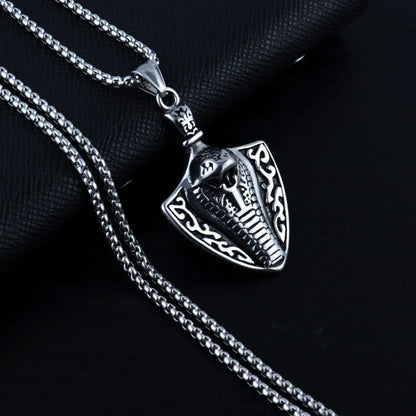 Hip-Hop Geometric Alloy Stoving Varnish Men'S Necklace