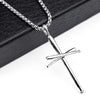 Hip-Hop Geometric Alloy Stoving Varnish Men'S Necklace