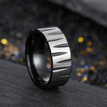 Hip-Hop Geometric 304 Stainless Steel Plating Gold Plated Men'S Rings