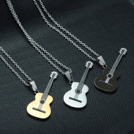 Hip-Hop Guitar 304 Stainless Steel Unisex