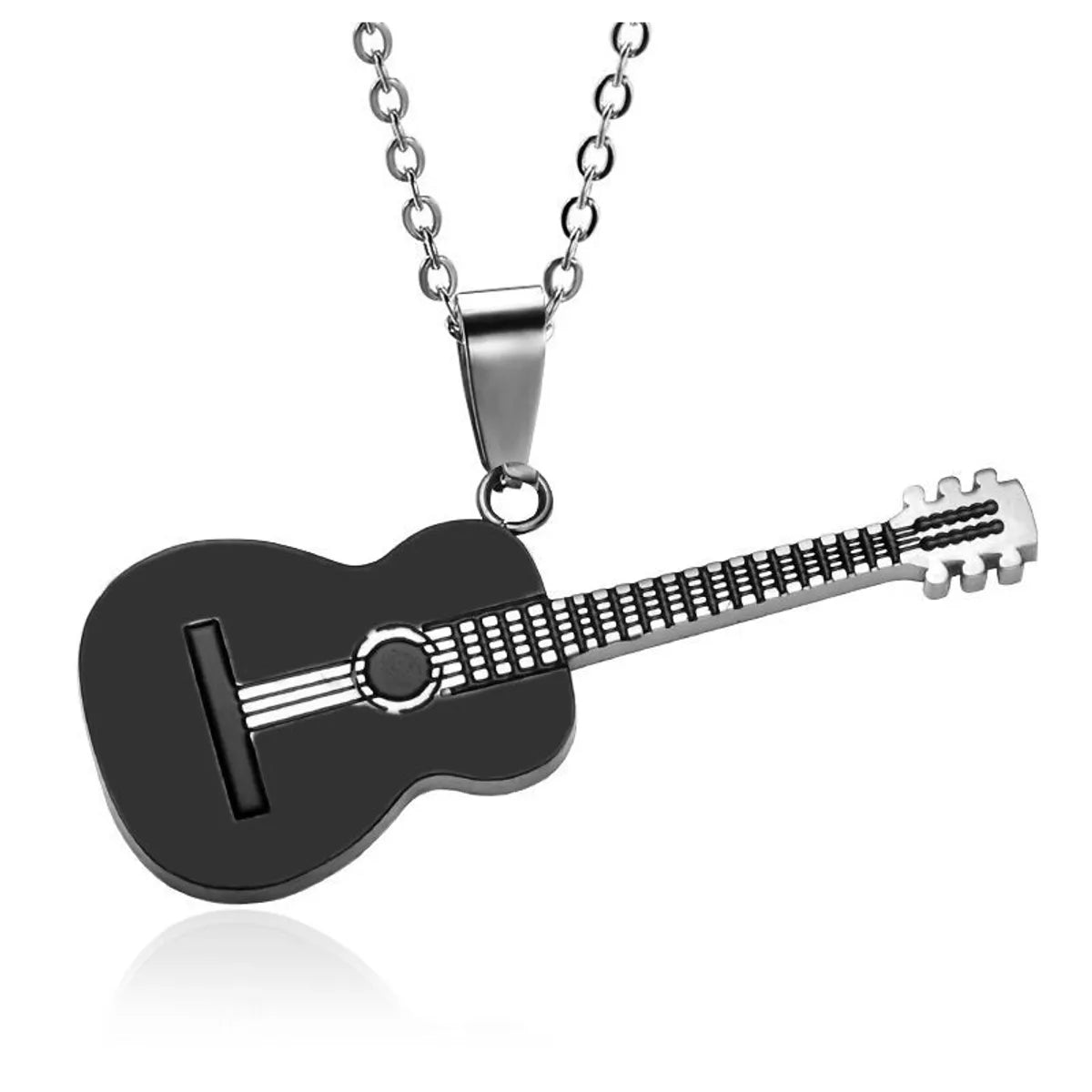 Hip-Hop Guitar 304 Stainless Steel Unisex