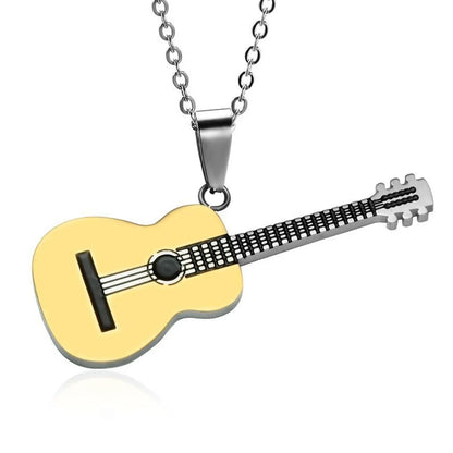 Hip-Hop Guitar 304 Stainless Steel Unisex