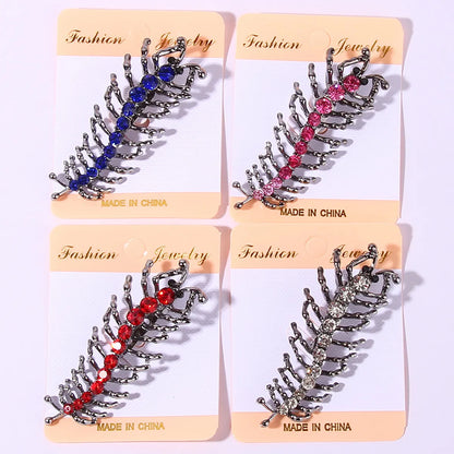 Hip-Hop Insect Alloy Inlay Rhinestones Women'S Brooches