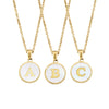 Hip-hop Letter Alloy Metal Plating Gold Plated Women's Pendant Necklace