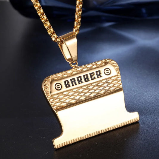 Hip-Hop Letter Stainless Steel Unisex Pendant Necklace