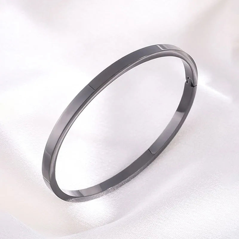 Hip-Hop Multicolor Titanium Steel Bangle In Bulk