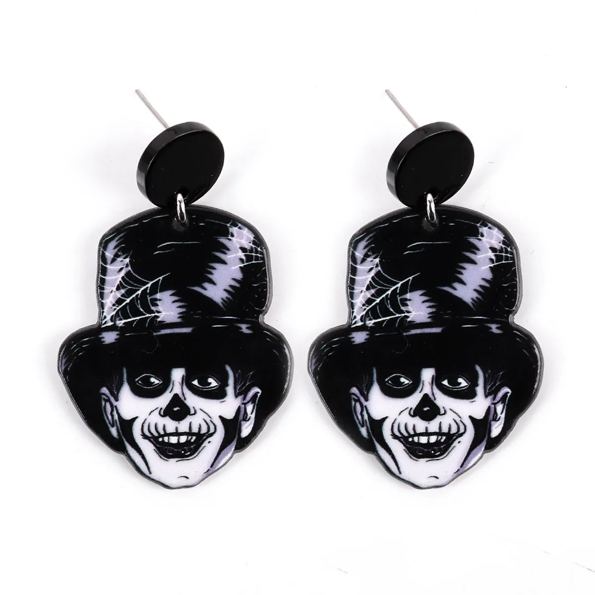 Hip-Hop Novelty Human Arylic Women'S Earrings