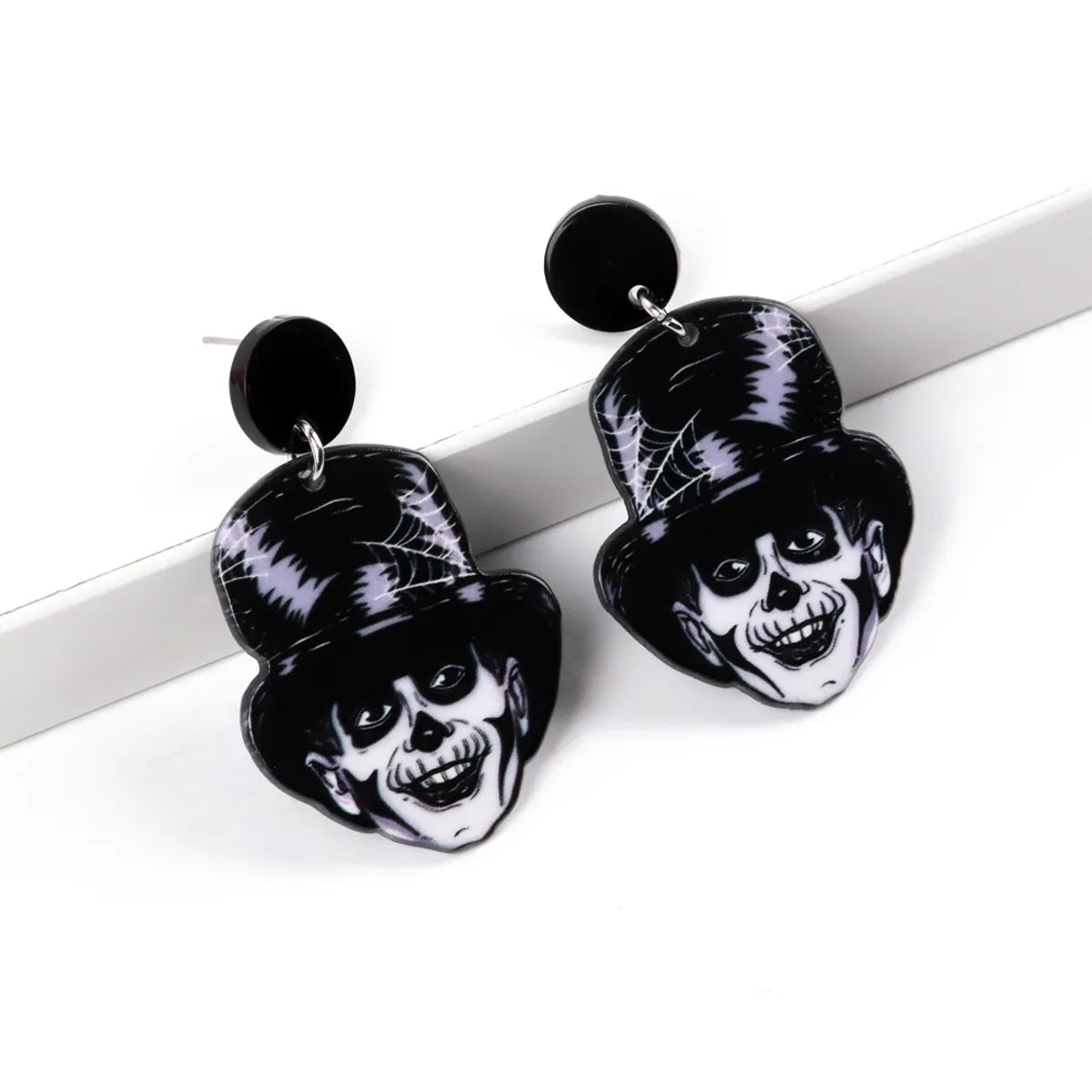 Hip-Hop Novelty Human Arylic Women'S Earrings