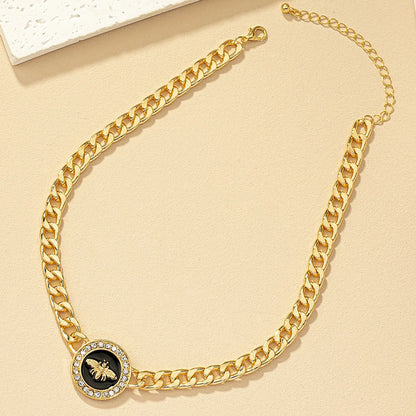 Hip-hop Punk Cool Style Bee Alloy Wholesale Choker