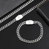 Hip-Hop Punk Geometric 304 Stainless Steel Plating Men'S Bracelets Men Chain Bracelets