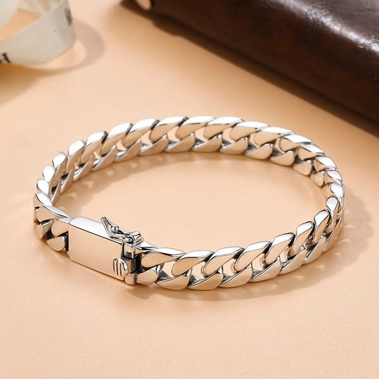 Hip-Hop Punk Geometric Alloy Plating Men'S Bracelets