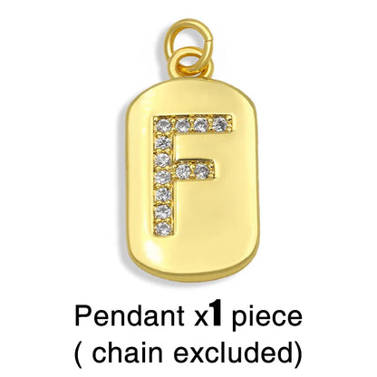 Hip-Hop Retro 26 Letters Pendant Chain