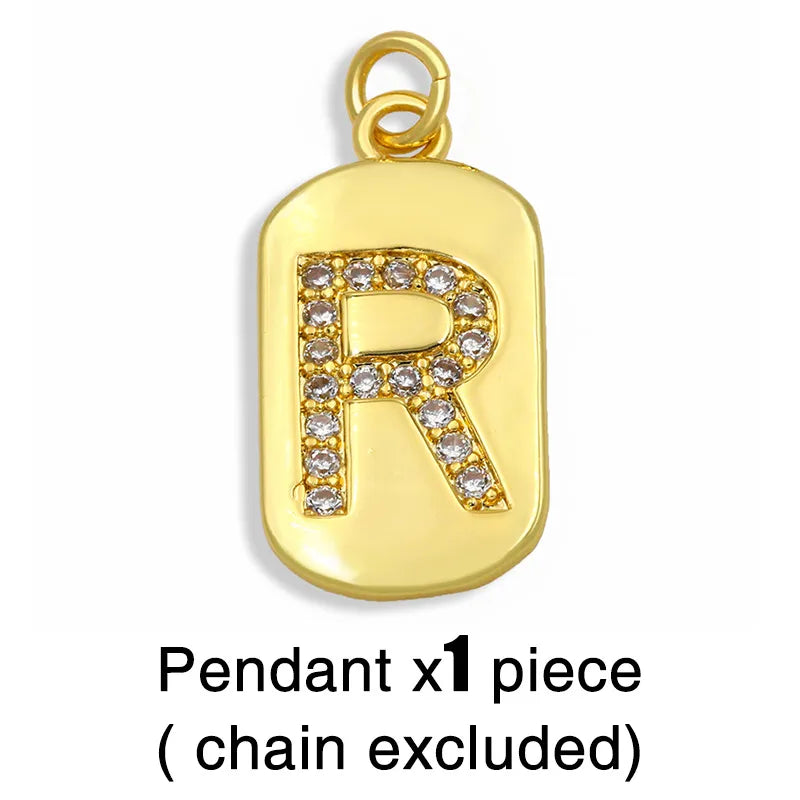 Hip-Hop Retro 26 Letters Pendant Chain