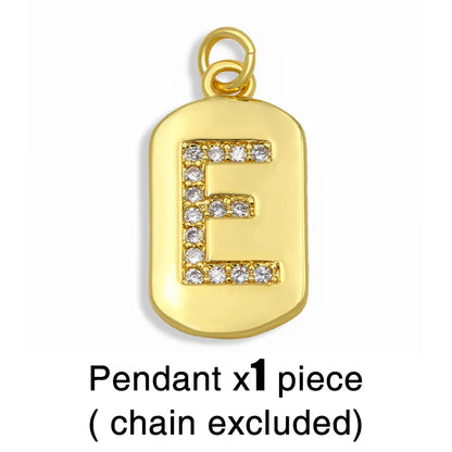 Hip-Hop Retro 26 Letters Pendant Chain