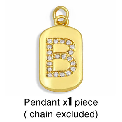 Hip-Hop Retro 26 Letters Pendant Chain