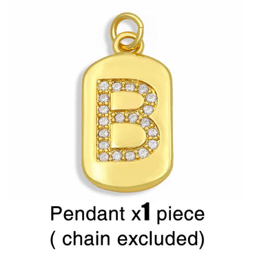 Hip-Hop Retro 26 Letters Pendant Chain