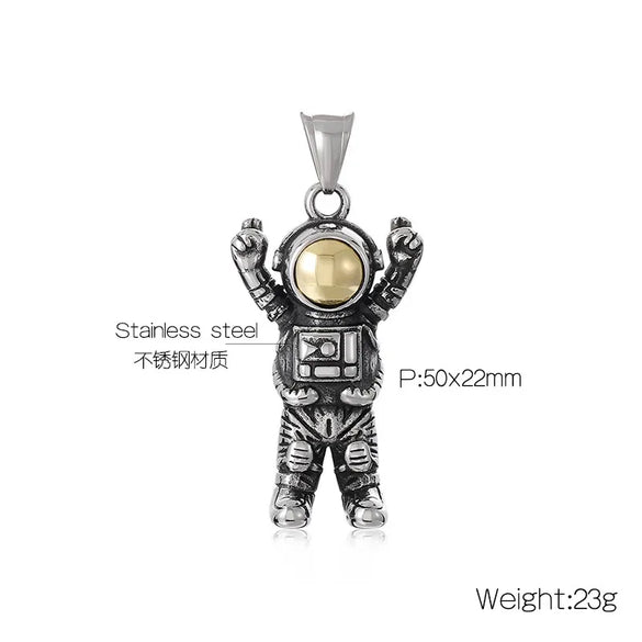 Hip-Hop Retro Classic Style Cartoon Character Stainless Steel Plating Charms Jewelry Accessories