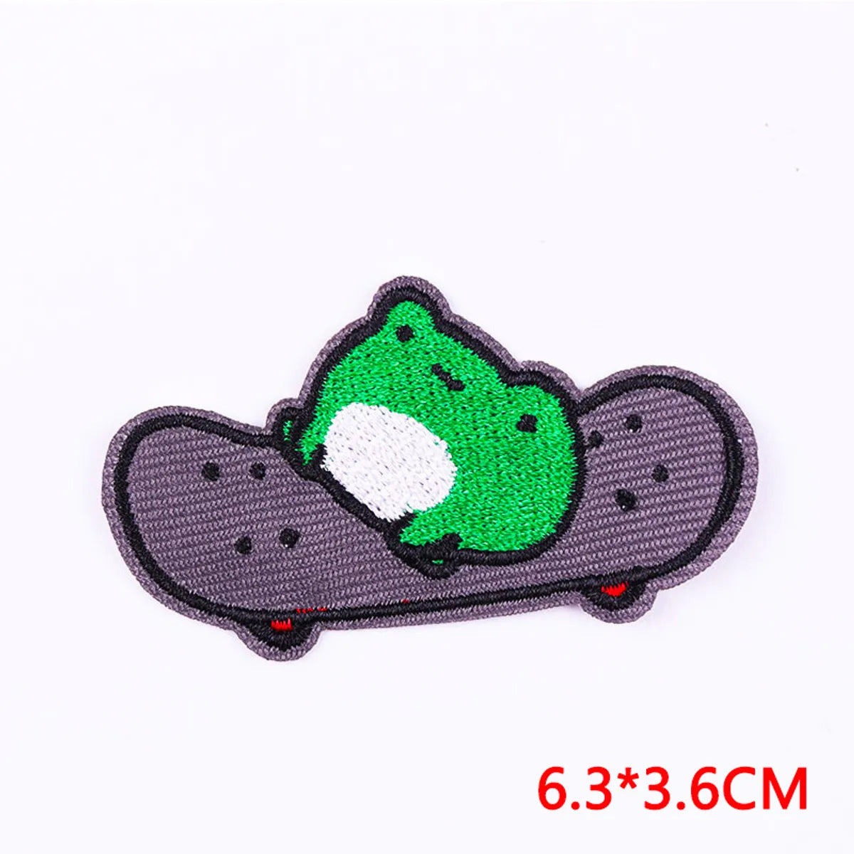 Hip-Hop Retro Color Block Embroidery Thread Cloth Sticker 1 Piece