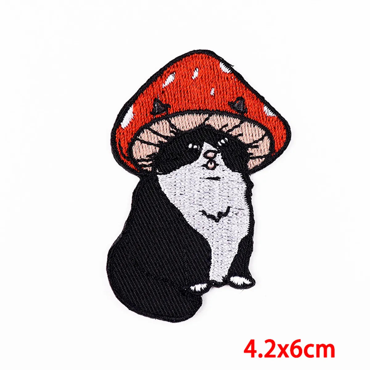 Hip-Hop Retro Color Block Embroidery Thread Cloth Sticker 1 Piece